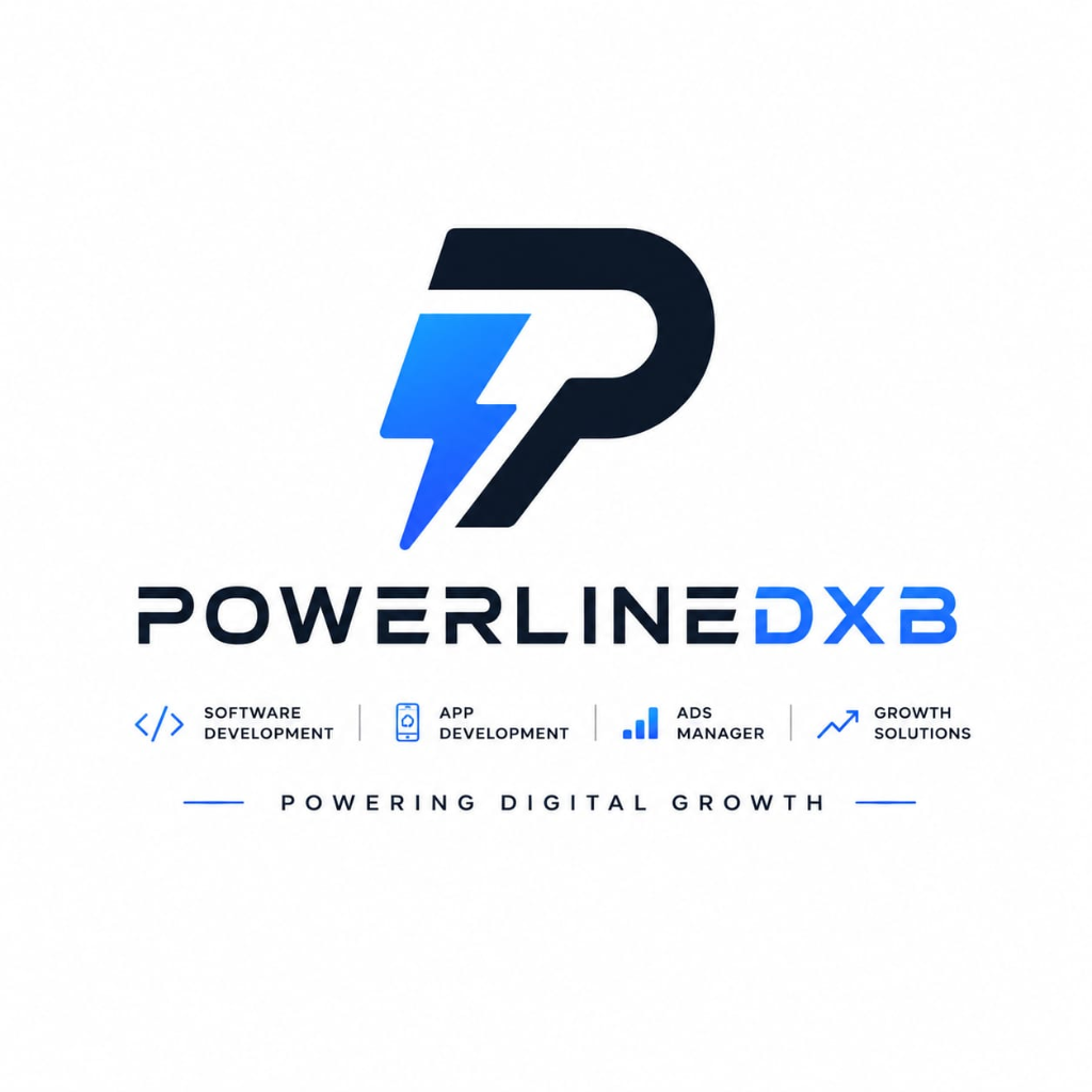PowerLineDxb.com Logo